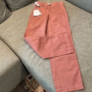 Sunday Best brown cotton pants (sz 00)